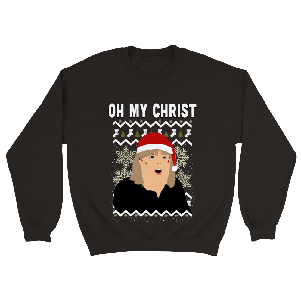 Oh My Christ Xmas Unisex Sweater