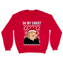 Load image into Gallery viewer, Oh My Christ Xmas Unisex Sweater
